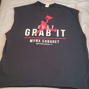 Jordan/trump just grab it repurposed tanktop